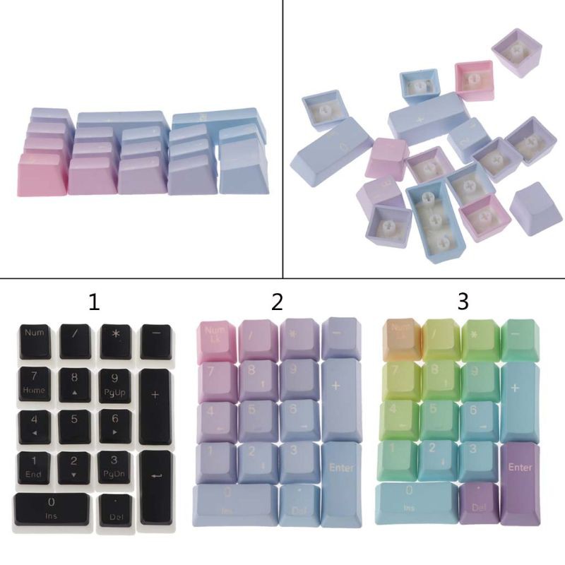 Set 17 Nút Bấm Thay Thế Dành Cho Bàn Phím Máy Tính Cherry Mx