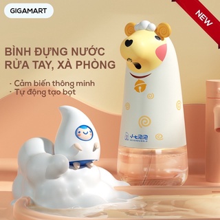 Bình đựng xà phòng rửa tay tạo bọt có cảm biến tự động thông minh