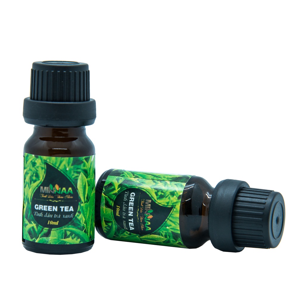 Tinh dầu trà xanh 10ml, Tinh dầu Minnaa khử mùi thơm phòng