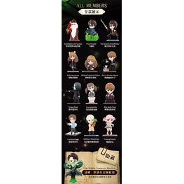 ★Hgtoys★Mô Hình Búp Bê Popmart Harry Potter Secret Room Trang Trí