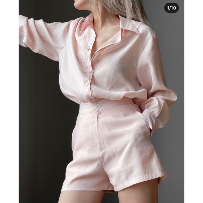 SET SƠ MI LENIN + QUẦN SHORT