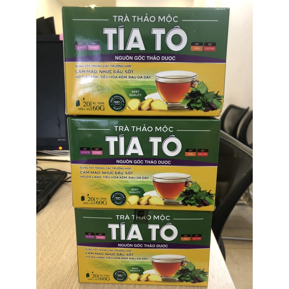 Trà Thảo Mộc Tía Tô Nguồn Gốc Thảo Dược | BigBuy360 - bigbuy360.vn