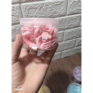 Hộp 50 chun kẹp tóc nhiều kiểu ( Mẫu Mới )