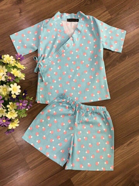 bộ yukata thô mỹ cho bé trai bé gái