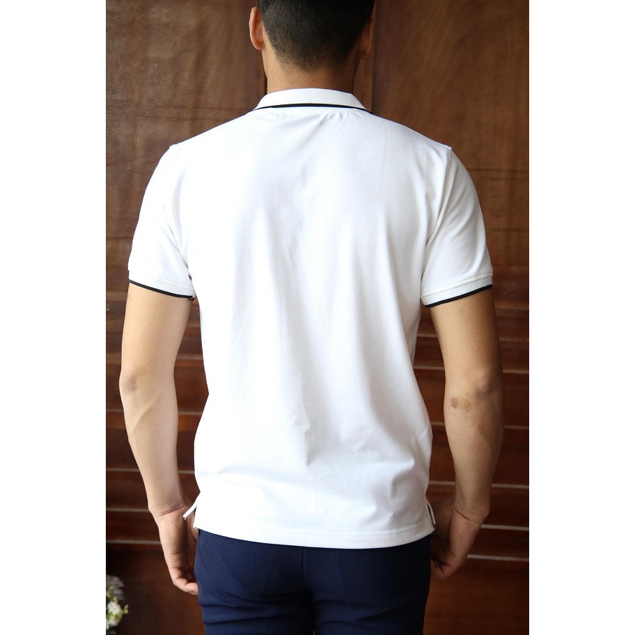 Áo thun nam cổ viền chất cotton, áo phông ngắn tay kiểu dáng trẻ trung, co giãn 4 chiều Hàng VNXK (Nhiều màu) - [ACS] | BigBuy360 - bigbuy360.vn