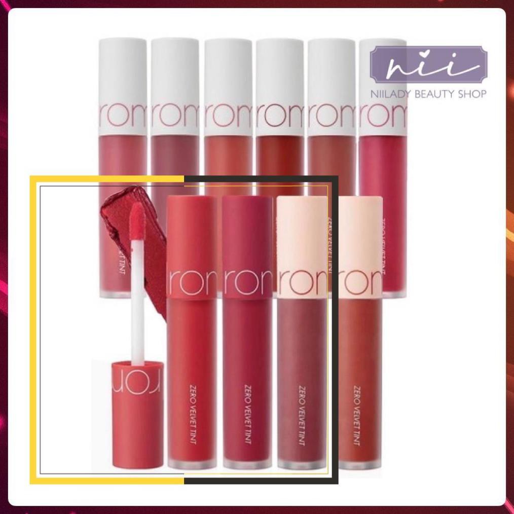 [Màu mới #18~21] Son Romand Zero Velvet Tint