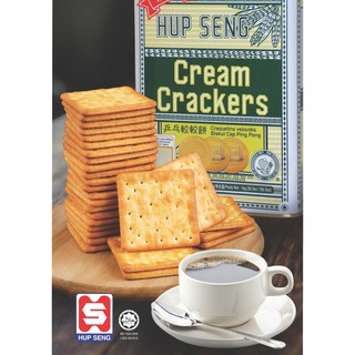 Bánh HUP SENG CREAM CRACKERS hộp lớn