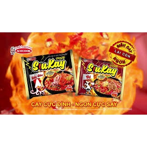 Combo 10 Gói Mì Siêu Cay Acecook