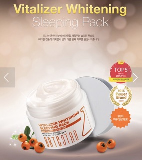Mặt nạ ngủ BRTC vitalizer whitening sleeping pack