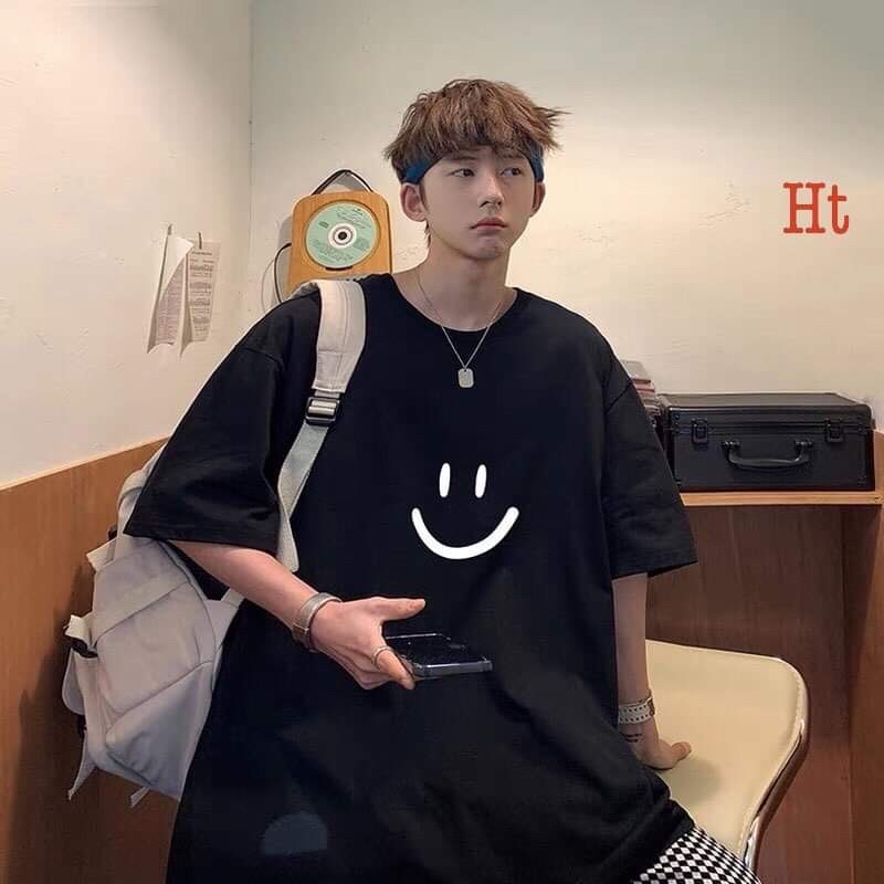 Áo phông mặt cười màu mới HT11
