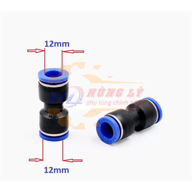 Cút nối nhanh F12*12 nhựa phụ tùng ô tô Hùng Lỳ