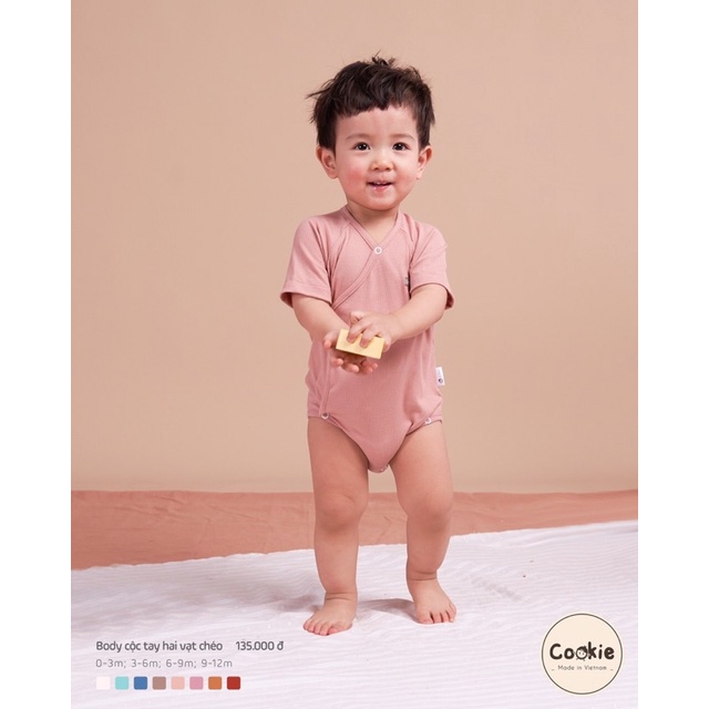 Body cộc tay 2 vạt chéo Cookie | BigBuy360 - bigbuy360.vn