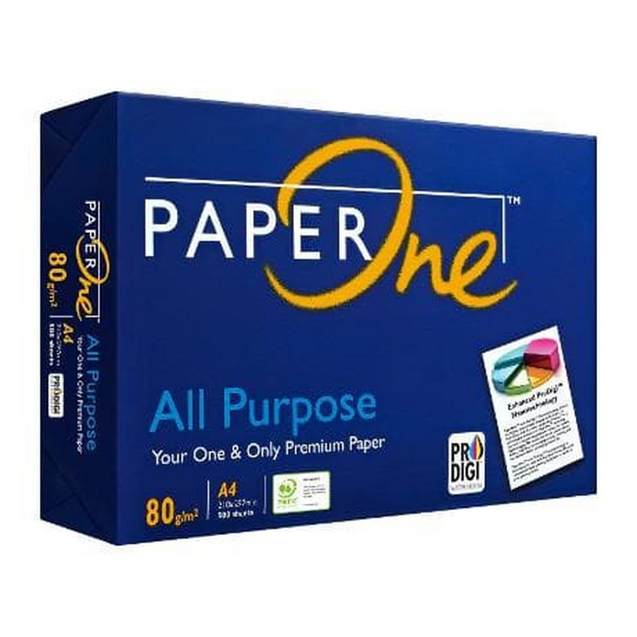 Giấy A4 80 Gram Hvs Paperone (1 Rim)