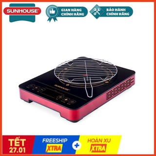 Bếp Hồng Ngoại Cảm Ứng, Bếp Hồng Ngoại Đơn  Sunhouse SHD6014 - Tiết Kiệm Điện, Sử Dụng Cho Mọi Loại Nồi