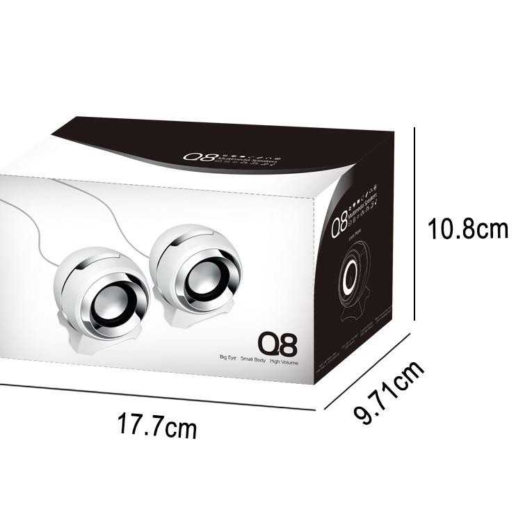 Loa Mini Q8 Đa Phương Tiện Cho Pc Laptop Notebook | BigBuy360 - bigbuy360.vn