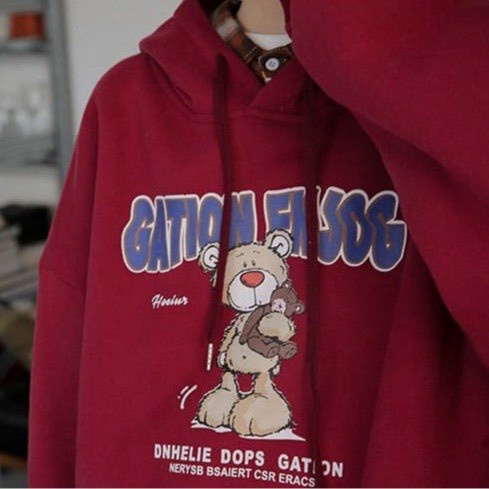 Áo khoác nam nữ unisex kéo khóa có mũ nón để đội chống nắng, chất liệu nỉ cao cấp, áo chữ dễ thương - AK6065