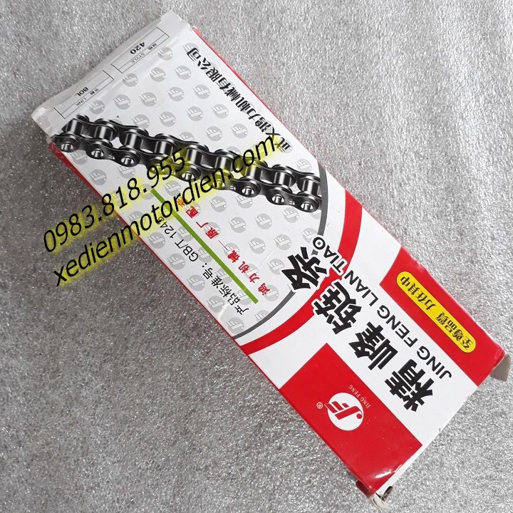 Chuỗi xích 420 - xích xe máy nhông dày 5mm