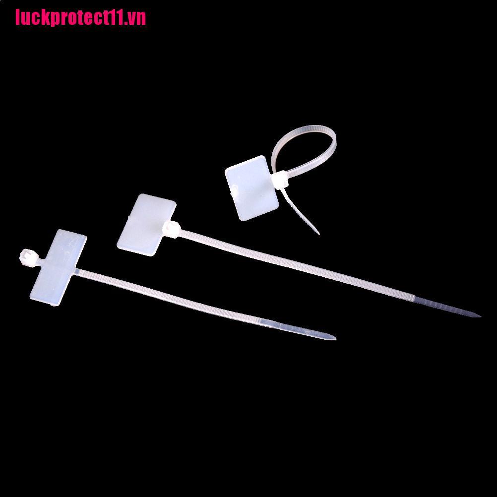 Bộ 100 Thẻ Đánh Dấu Dây Cáp Tự Khóa RJ45 Chuyên Dụng