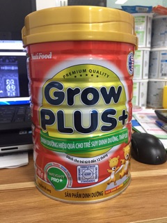 Sữa bột NutiFood Grow Plus+ 780g ( dưới 1y)