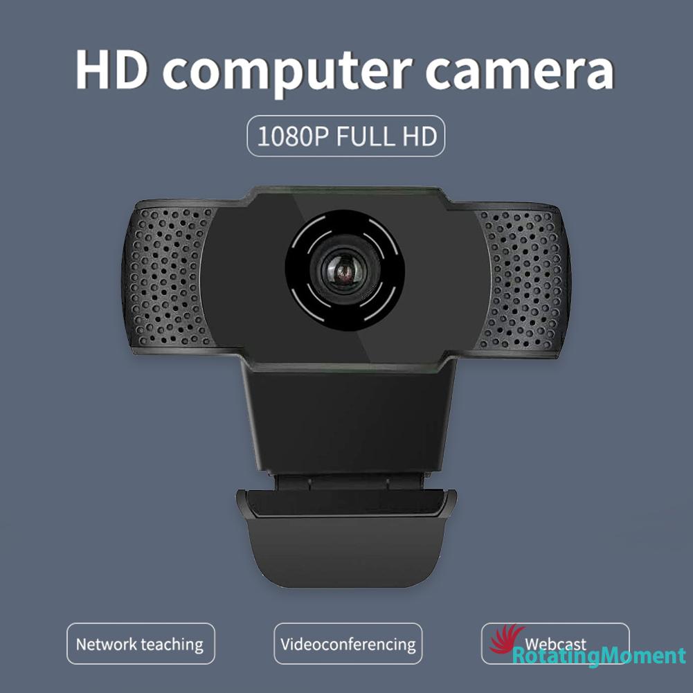 Webcam 1080p Hd Usb Có Micro Chống Ồn Toàn Diện Cho Pc