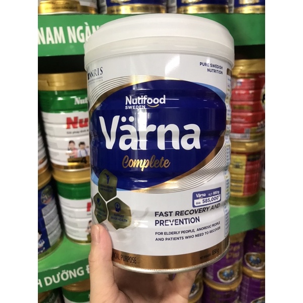 Sữa Nutifood Varna Complete 850G