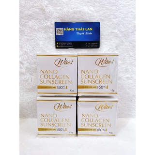 Kem Chống Nắng Wise Nano Collagen Sunscreen Thái Lan 12g