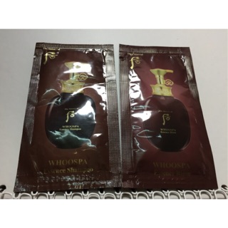 Combo 20 gói dầu goi whoo và 20 gói dầu xả whoo