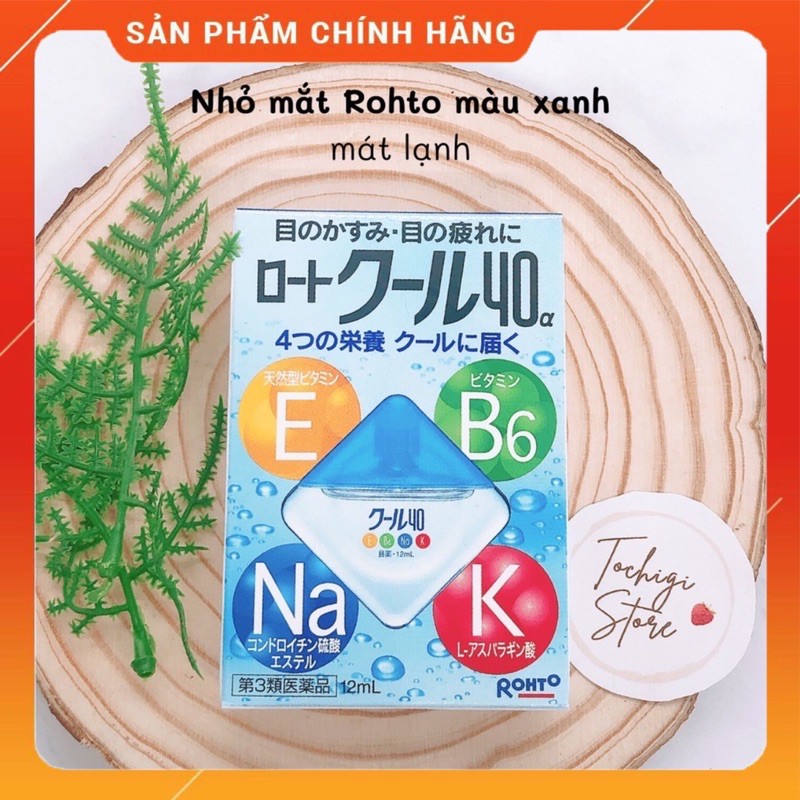 Nhỏ Mắt Nhật Bản Mát Lạnh Rohto