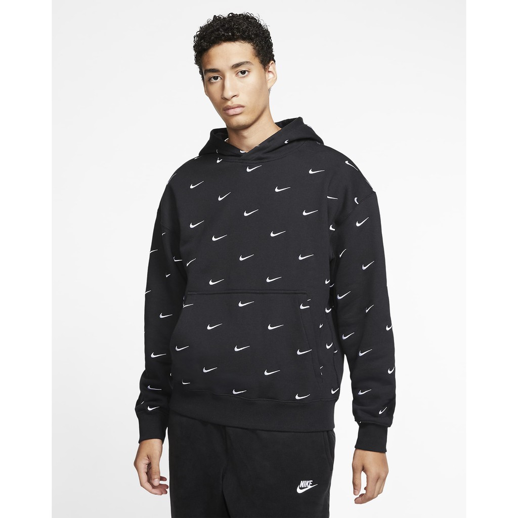 [Mã 12FASHIONSALE1 giảm 10K đơn 50K] Áo Hoodie Nike Swoosh Full Logo Thêu nổi - Tem tag check CODE | BigBuy360 - bigbuy360.vn