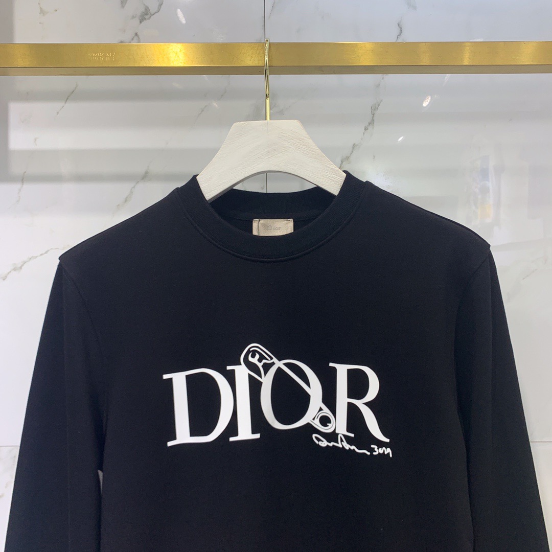 D10R Áo sweatshirt tay dài cổ tròn in hình logo thời trang thu đông | BigBuy360 - bigbuy360.vn