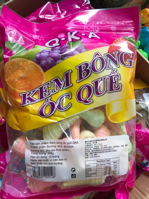 Kem bông ốc quế