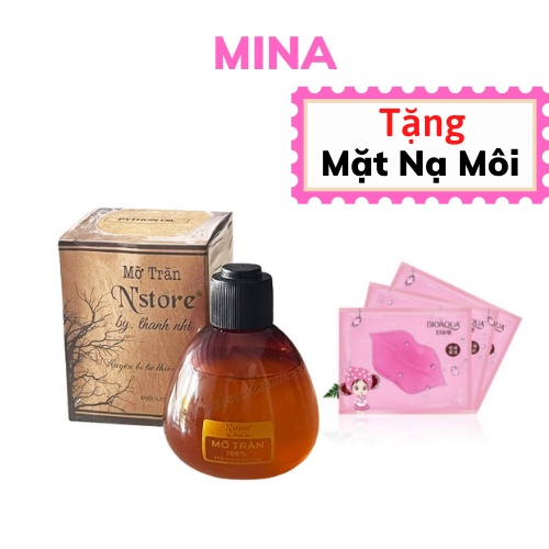 Mỡ trăn nguyên chất N'store, triệt lông,wax lông mờ rạn da, lành vết bỏng (mẫu mới tặng kèm sách hướng dẫn)