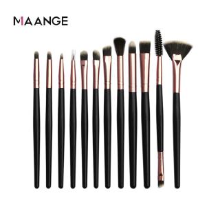 Bộ 12 câu cọ trang điểm hiệu MAANGE tiện dụng