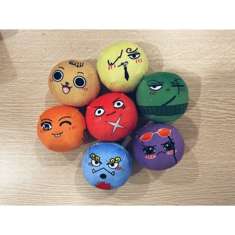 Gấu bông mochi băng Mũ Rơm One Piece