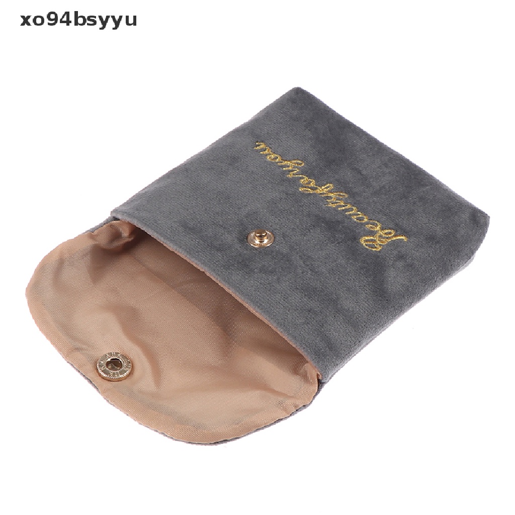 Túi Đựng Mỹ Phẩm Xo94Bsyu Chất Nhung Tiện Dụng Khi Đi Du Lịch