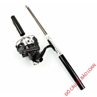 BỘ CẦN CÂU MÁY BÚT TIỆN LỢI THU GỌN 20cm