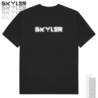 Áo thun SKYLER - Sơn Tùng Free Fire ( ĐẶC BIỆT MÀU ĐEN IN PHẢN QUANG)