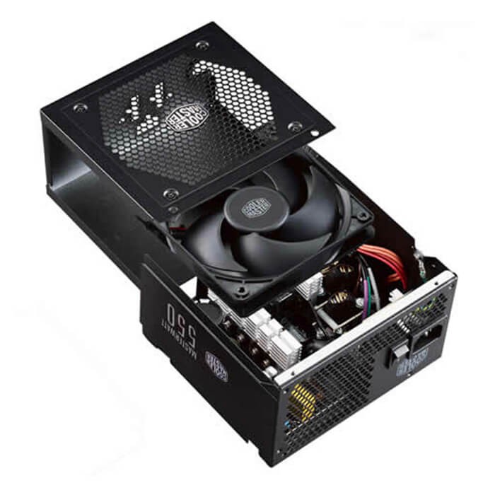 Nguồn Máy Tính Cooler Master MasterWatt 550 550W – Semi-fanless Modular 80 Plus Bronze