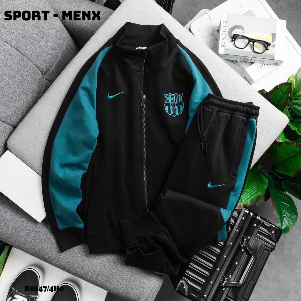 Đồ bộ nam, bộ quần áo thu đông nam clb Bacca cao cấp mẫu mới hot nhất năm 2022 mã số TG45