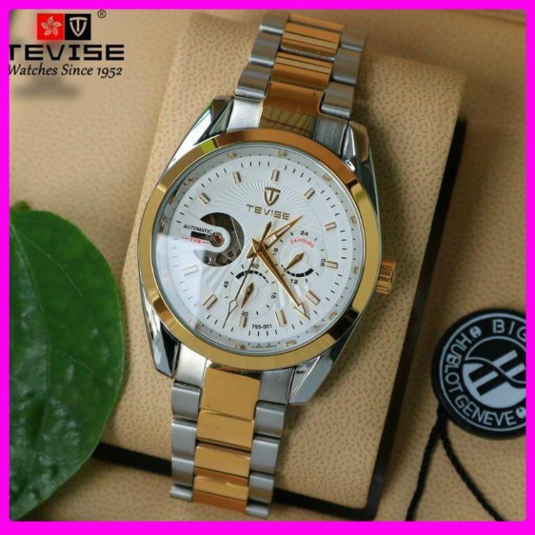 Đồng hồ cơ nam Tevise cơ lộ máy giá sinh viên, máy chạy cơ tự động cực chất, đẳng cấp [ Đồng Hồ Cơ ] | BigBuy360 - bigbuy360.vn