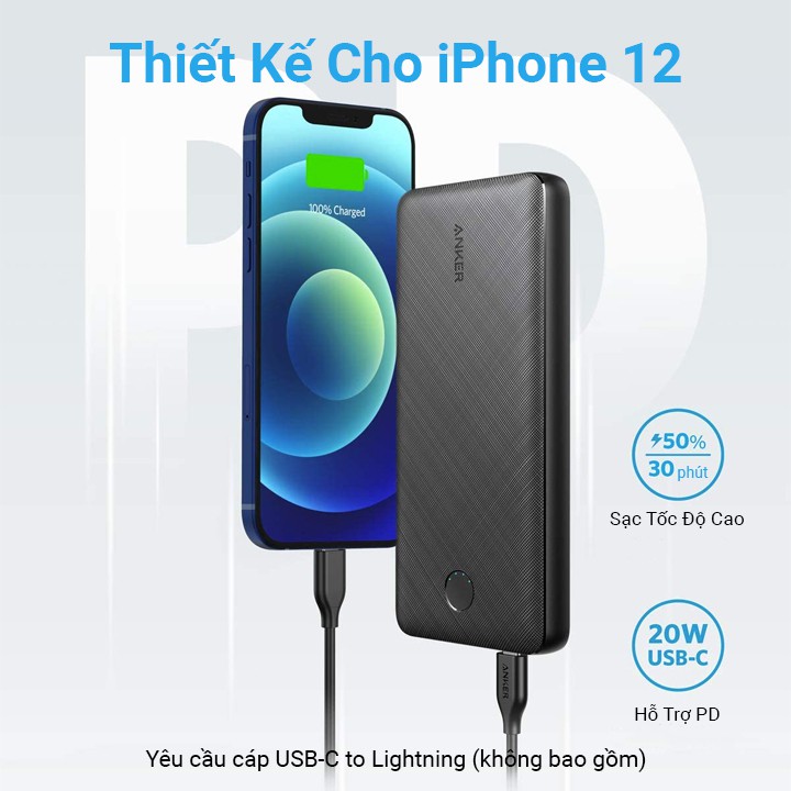  Pin Dự Phòng ANKER PowerCore Essential 20.000mAh Power Delivery - A1287