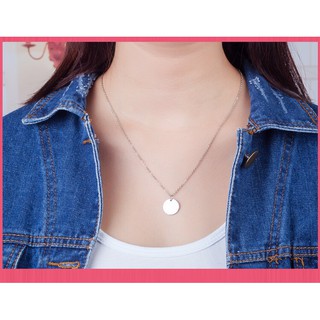 Dây Chuyền Mặt Tròn Titan