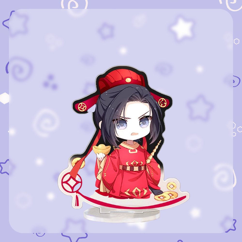 ( MINI ) Mô hình Standee ĐÁM CƯỚI - MA ĐẠO TỔ SƯ Mặc Hương Đồng Khứu anime chibi mica