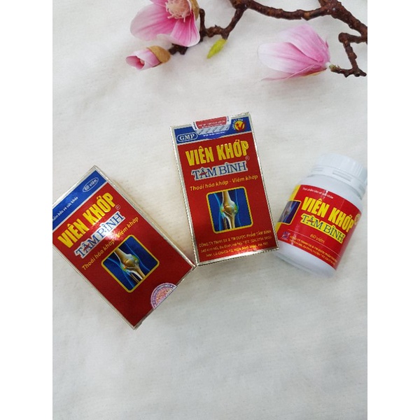 VIÊN KHỚP TÂM BÌNH LỌ 60 VIÊN