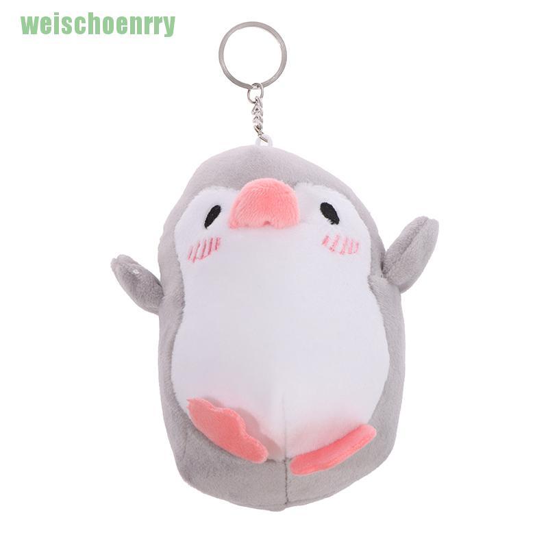 ♣Móc Khóa Chim Cánh Cụt Nhồi Bông 12CM Dễ Thương