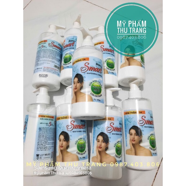 Kem trắng da toàn thân body mart