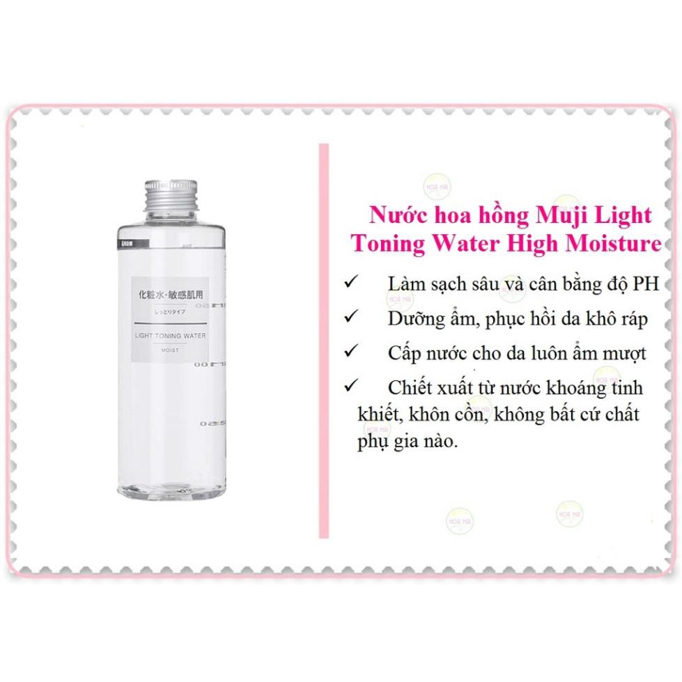 💖FREESHIP💖 Nước hoa hồng Toner MUJI cân bằng da 200ML hàng chuẩn