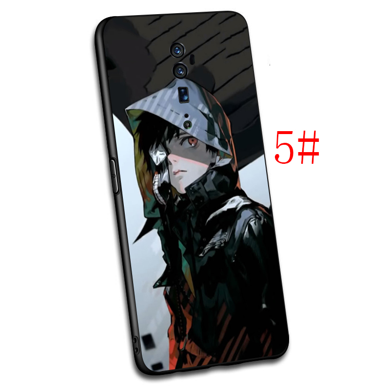 Ốp Lưng Silicone In Hình Tokyo Ghoul Cho Oppo A3S A5S A1K A5 A7 A9 A37 A39 A57 A59 A77 A83 F11 Pro T129