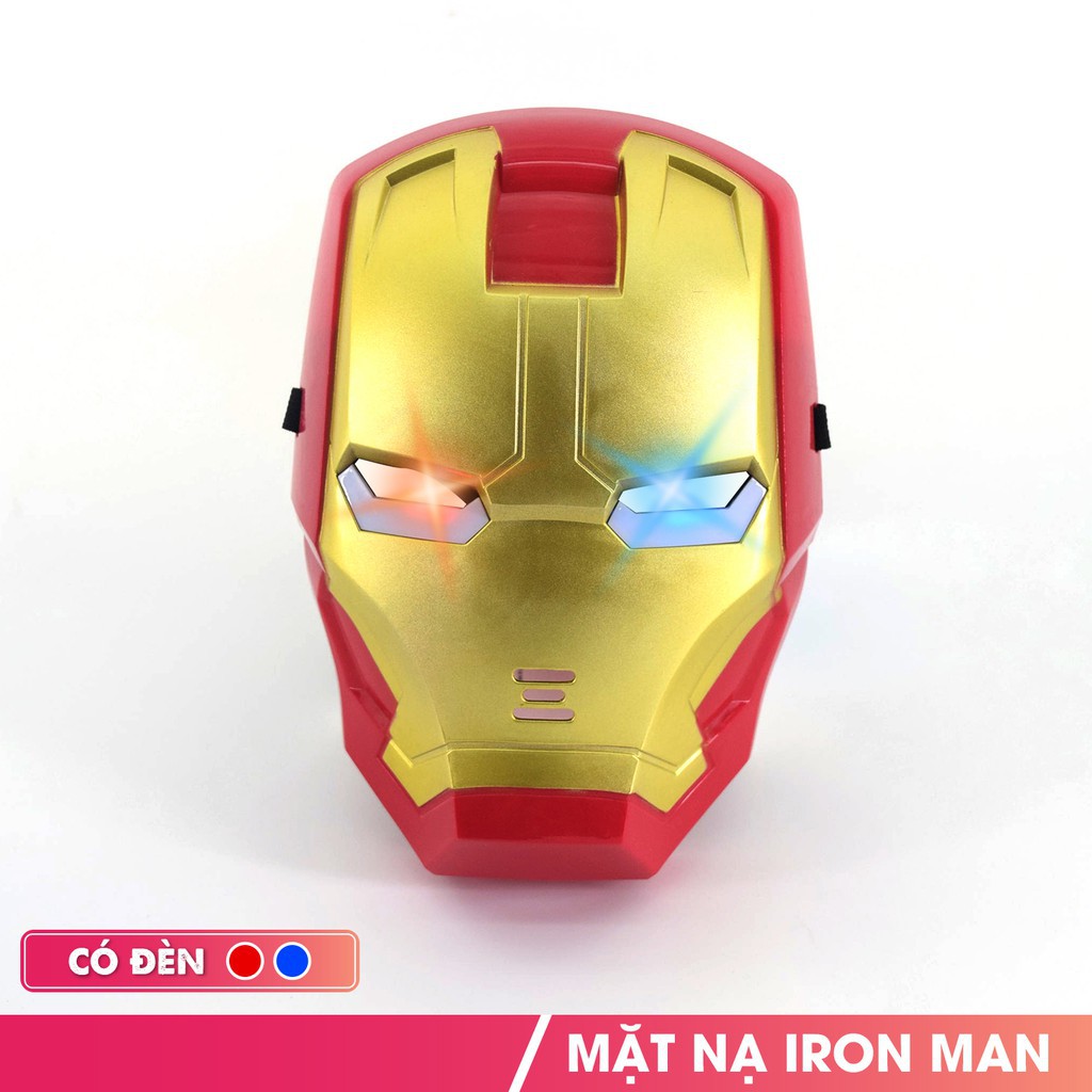 Đồ Chơi Mặt Nạ Người Sắt Iron Man Có Đèn Phát Nhạc | Sản phẩm làm bằng chất liệu an toàn cho bé DB2750 [SHIP TOÀN QUỐC]