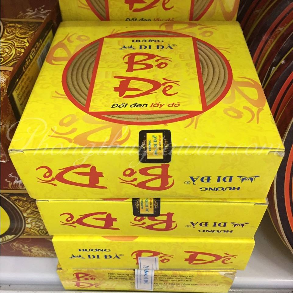 Nhang vòng 1 ngày Bồ Đề 10 vòng/HỘP24h không độc hại) trầm Bắc